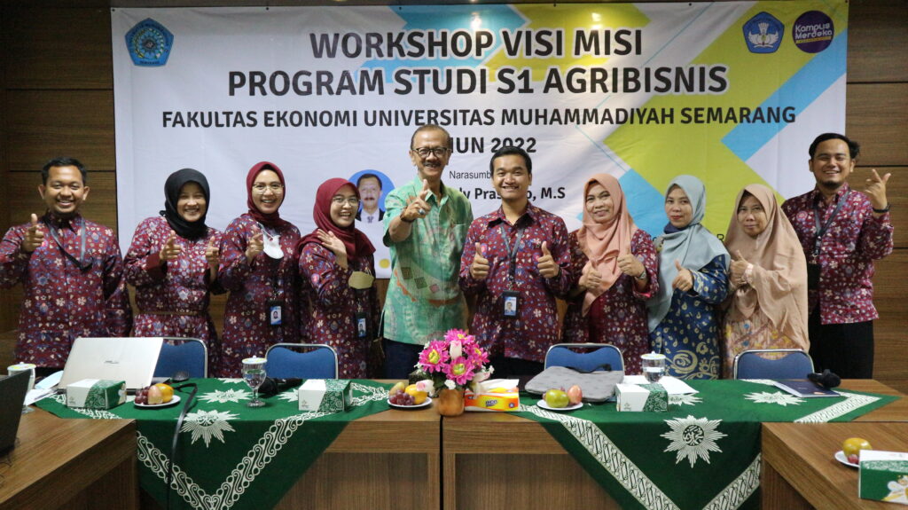 Workshop Peninjauan Visi Misi Program Studi Agribisnis Unimus