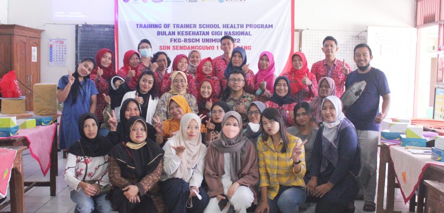 Bulan Kesehatan Gigi Nasional, FKG – RSGM UNIMUS Agendakan Training of Trainer School Health Program di SDN Sendangguwo 1 Semarang
