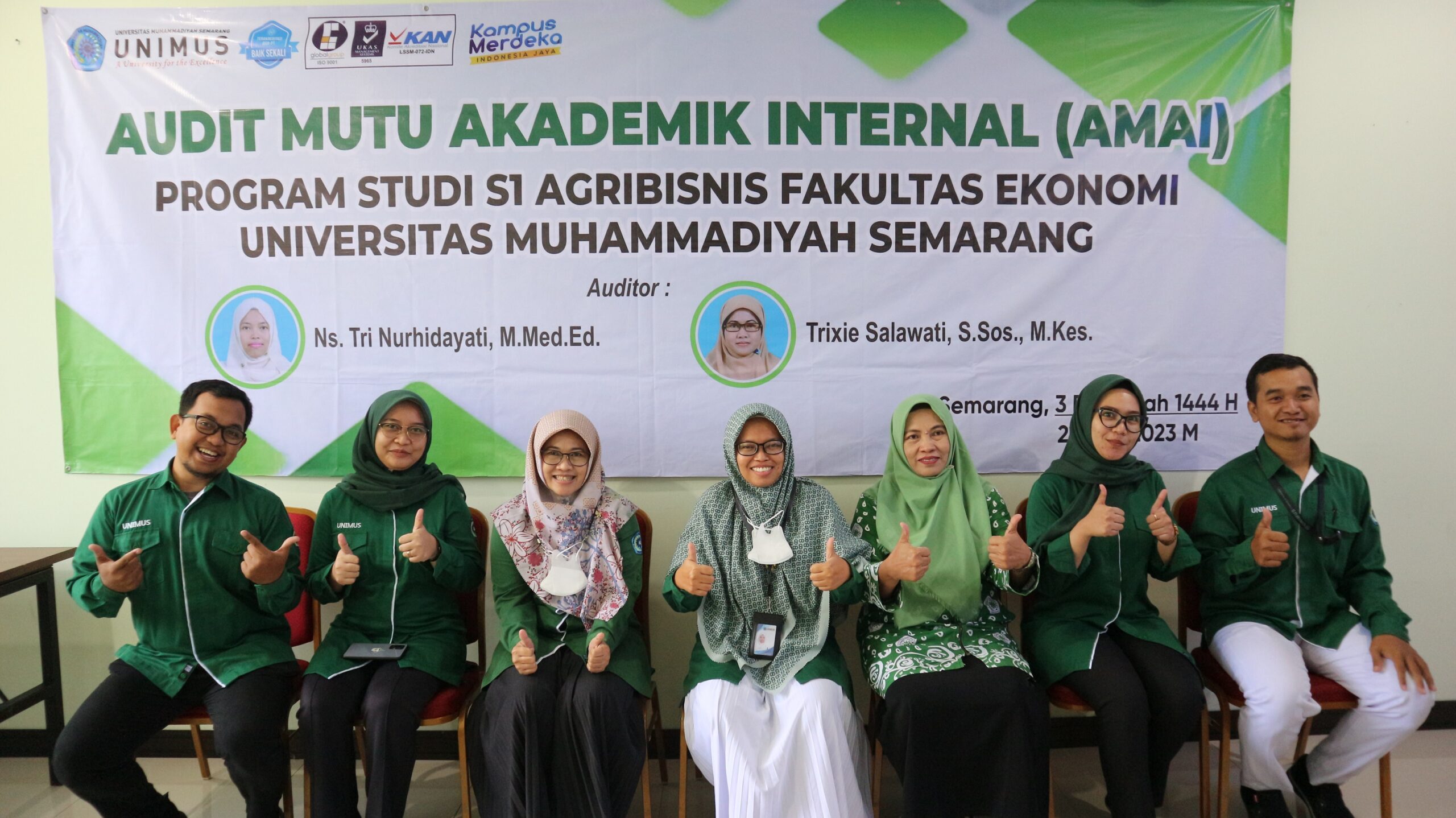 Audit Mutu Akademik Internal (AMAI) Program Studi S1 Agribisnis ...