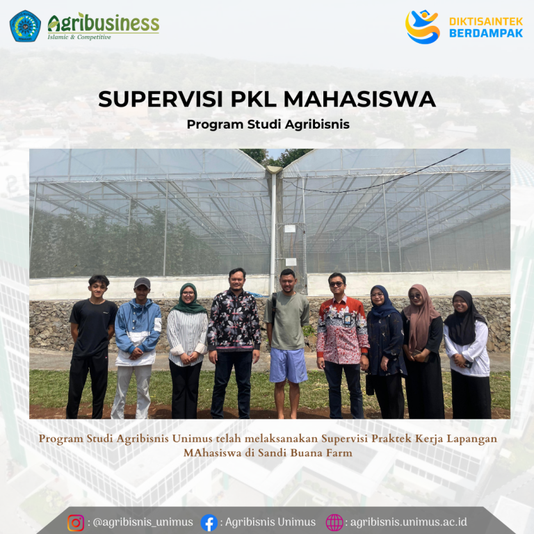Dosen Agribisnis UNIMUS Laksanakan Supervisi PKL Mahasiswa di Sandi Buana Farm