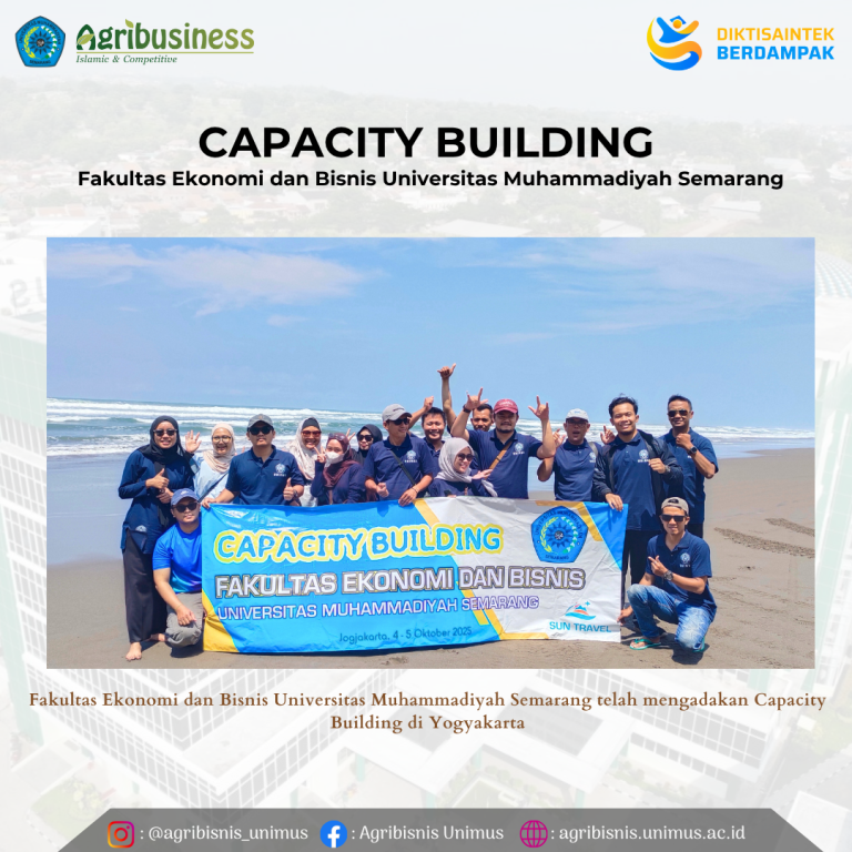 Perkuat Kekompakan dan Semangat Kolaborasi, Fakultas Ekonomi dan Bisnis UNIMUS Gelar Capacity Building di Yogyakarta