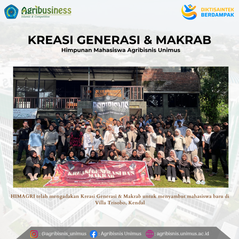 Kreasi Generasi dan Makrab HIMAGRI 2025: Bangun Keakraban, Kukuhkan Solidaritas Mahasiswa Agribisnis UNIMUS